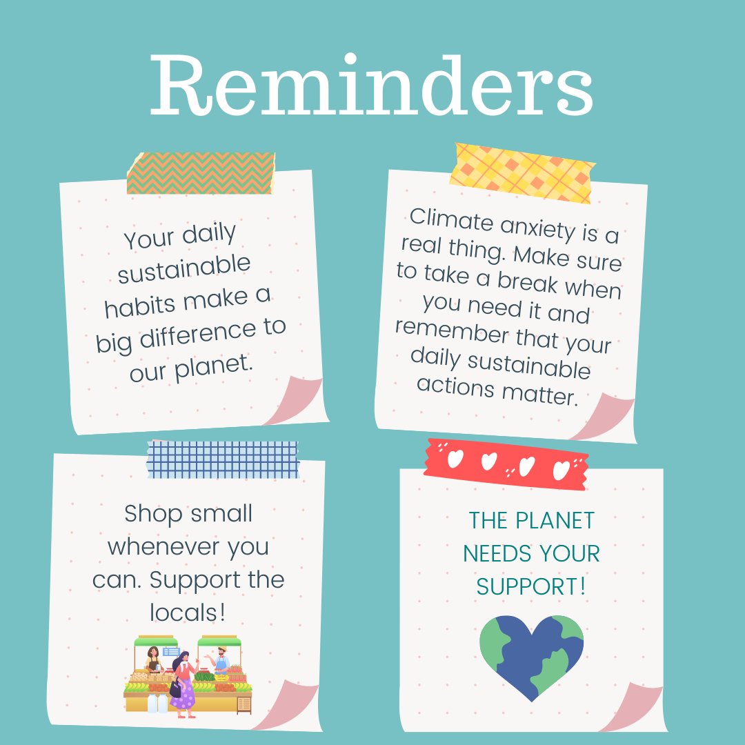 plastictides's tweet image. Just some friendly reminders when starting your #sustainableliving journey! 💚 
----
#LiveUpstream