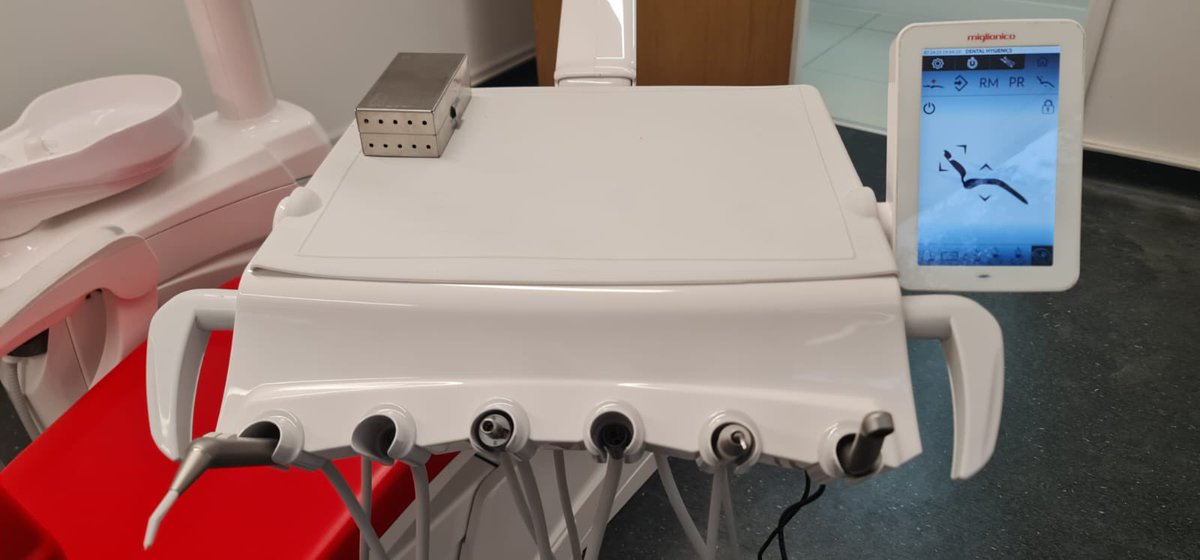dentalhygienics's tweet image. Our engineers have installed a Miglionico NG chair package @ColchesterSmile this week. Dr Prashar is very happy. #dentalchair #dentalequipment