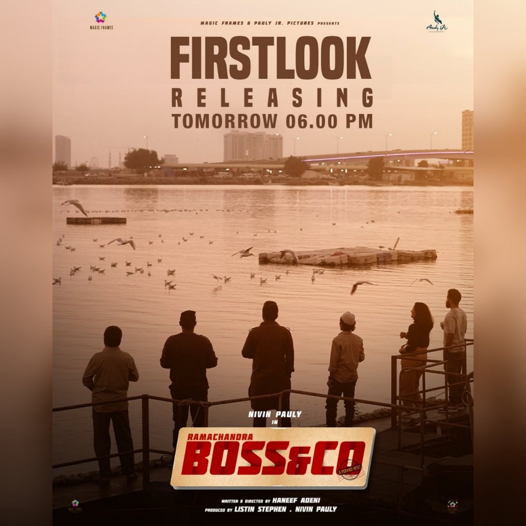 CinemaCriticss's tweet photo. #RamachandraBossandCo First Look Tomorrow @ 6PM🔥

Stars: @NivinOfficial - #Ganapathi - #JafferIduki - #VinayFort - #BaluVarghese
Music: #MidhunMukundan
Direction: @haneef_adeni

A HEIST Thriller On The WAY!! https://t.co/EHTml4zxji