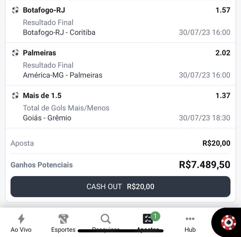 QUEBRANDO ODDS👊🏼 tweet media