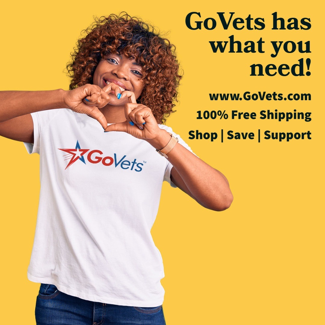 GoVetsFirst's tweet image. Let's get you those hard-to-get items with no shipping! Support your veterans while browsing millions of products at GoVets.com! #ShopSaveSupport