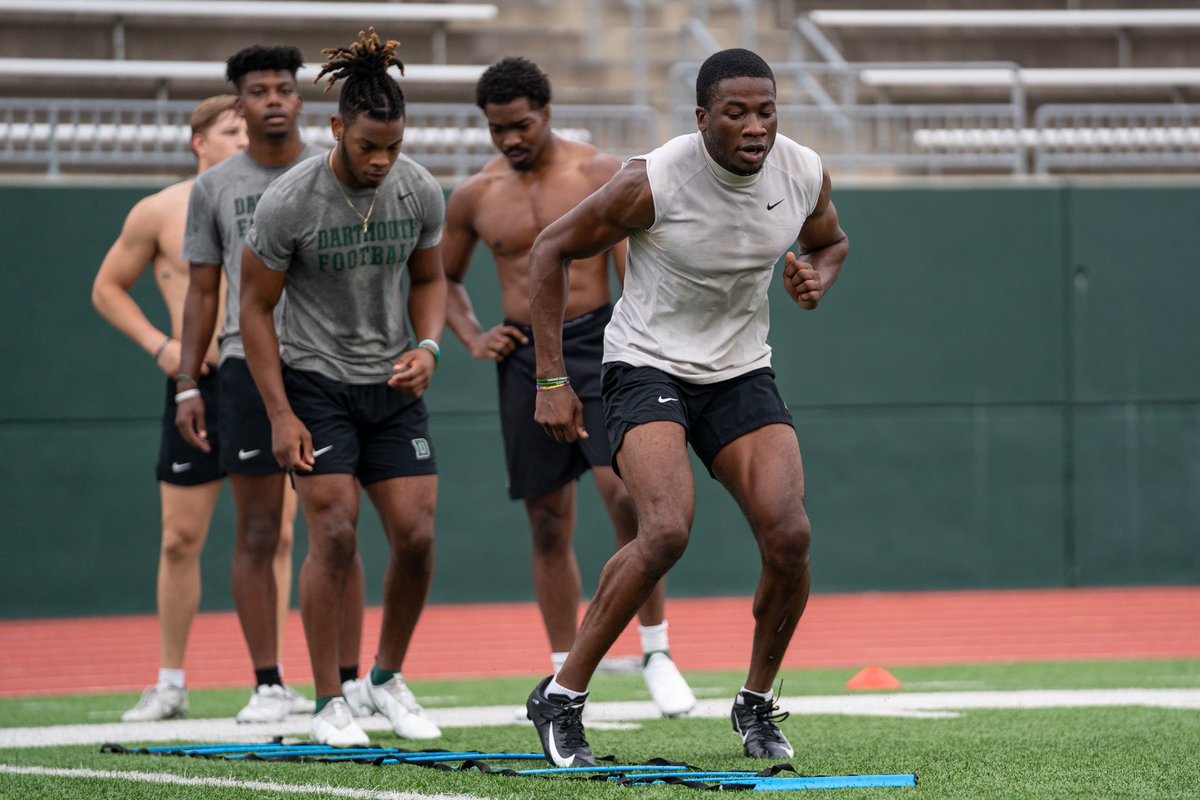 DartmouthFTBL's tweet photo. Sweat Now, Shine Later. https://t.co/gDg9184qit