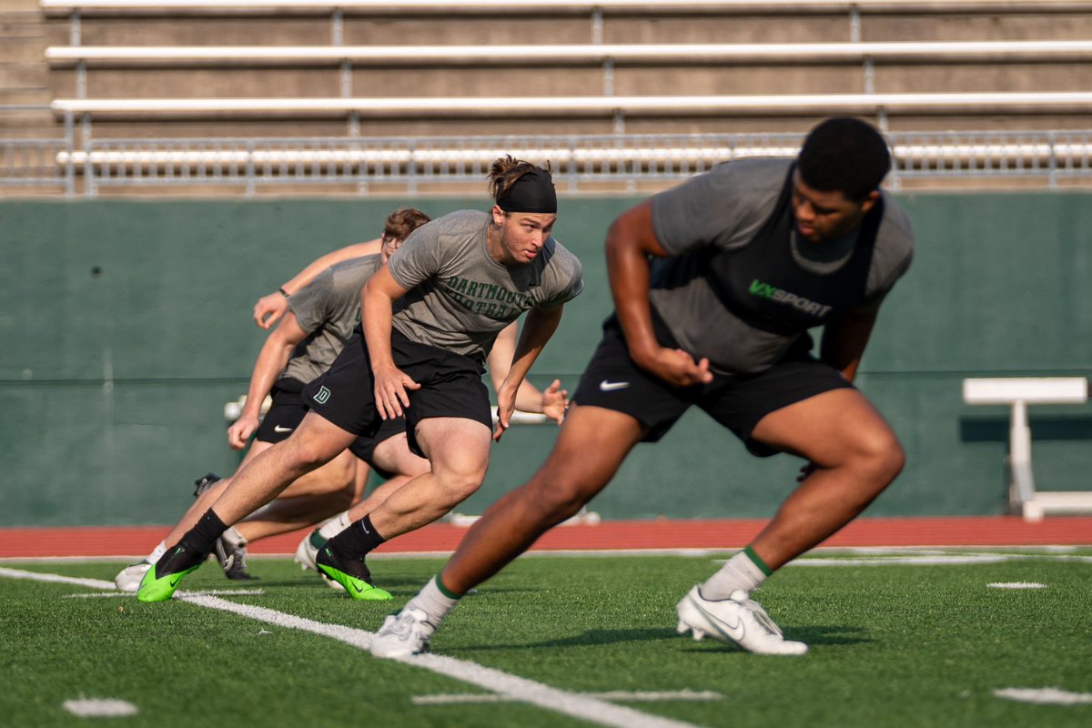 DartmouthFTBL's tweet photo. Sweat Now, Shine Later. https://t.co/gDg9184qit