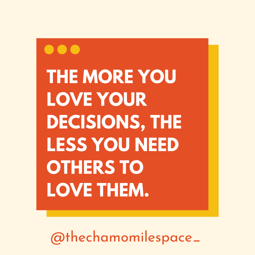 ChamomileSpace's tweet photo. Who cares what others think! Be free, Be you. 
@thechamomilespace 

#decisions #loveyou #create #putyourselffirst #foryou #encouragement https://t.co/3CSzMB6w6V