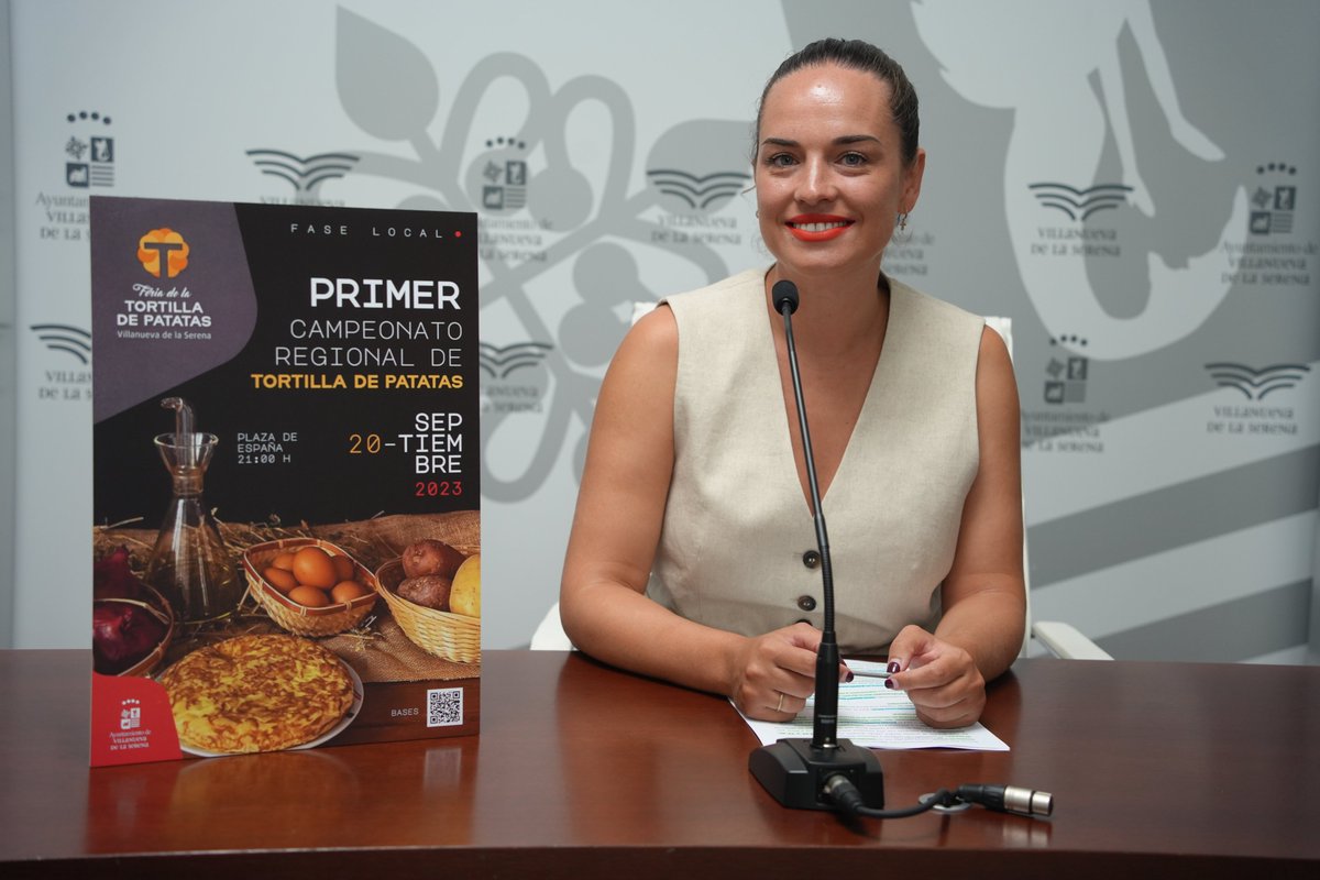 aytovvaserena's tweet photo. Una de las novedades de la décima edición de la Feria de la Tortilla de Patatas, que se celebra del 20 al 23 de septiembre
La décima edición de la Feria de la Tortilla de patatas presenta este año varias novedades, entre ellas el cambio de fecha, que pasa al mes de septiembre. https://t.co/w68f9FUs4a
