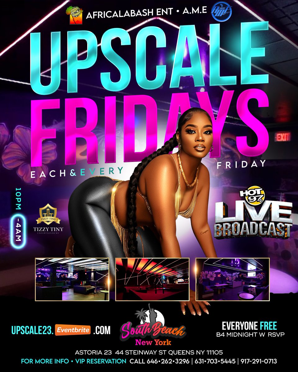 🧜🏾‍♀️🚨 UPSCALE FRIDAYS 🚨🧜🏾‍♀️

Dezigned for #KLIENTZ 🛸

Dezigned by @kreateyou 🎩

Webzite open 🔮
KREATEYOU.cOM

#upscalefridays
#upscale

#Klubflyer #Clubflyer
#Eventzflyer #Eventsflyer
#partyflyers

#KREATEYOU
#KR8TEYOU