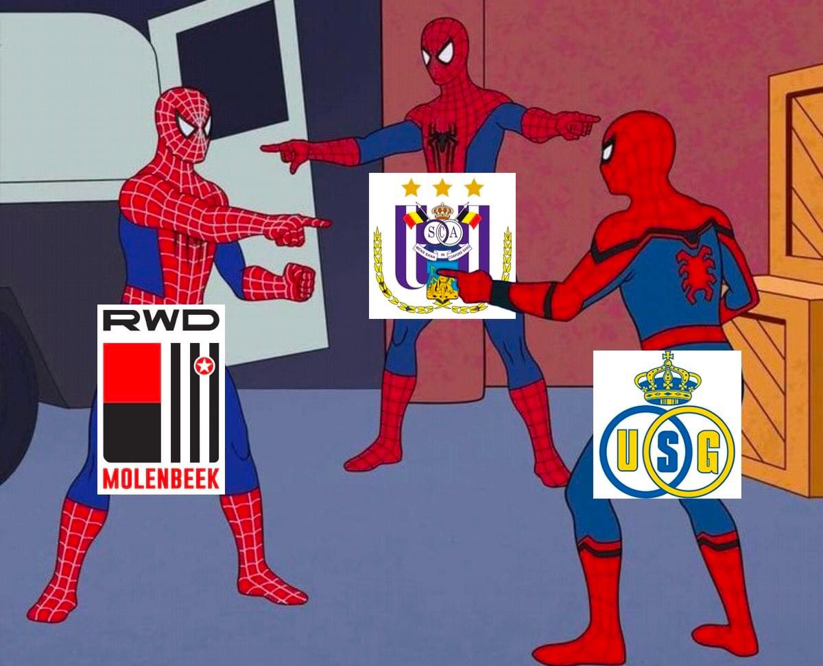 svengatz's tweet image. Brusselser wordt de @Jupiler Pro League niet. 
Qui ne saute pas, n’est pas Bruxellois! 
Welcome to #BXL @rbc_bhg derby land &amp;amp; football capital.
@UnionStGilloise 
@rscanderlecht 
@RWDMolenbeek