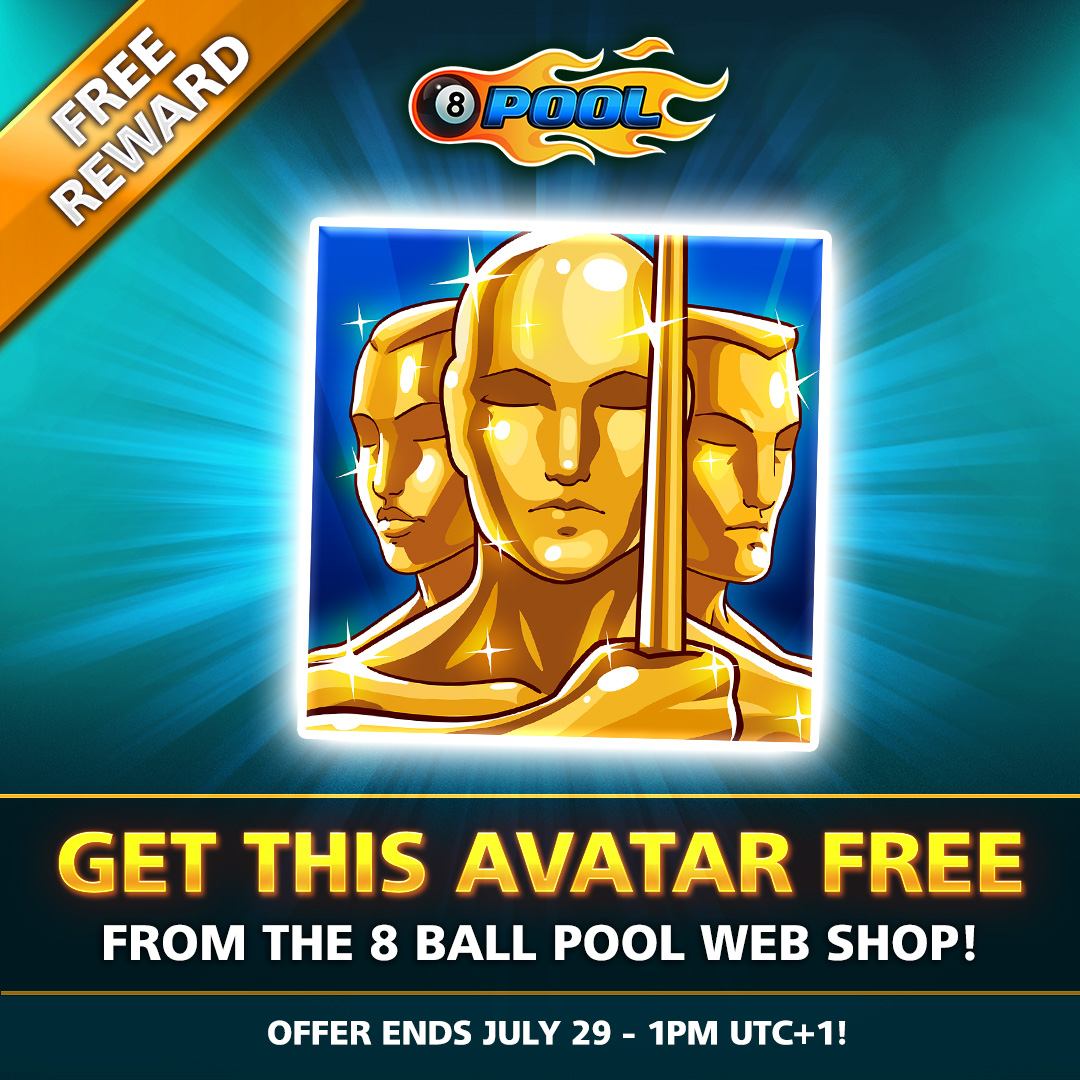 8 Ball Pool on X: Get this Avatar FREE TODAY from the #8BallPool