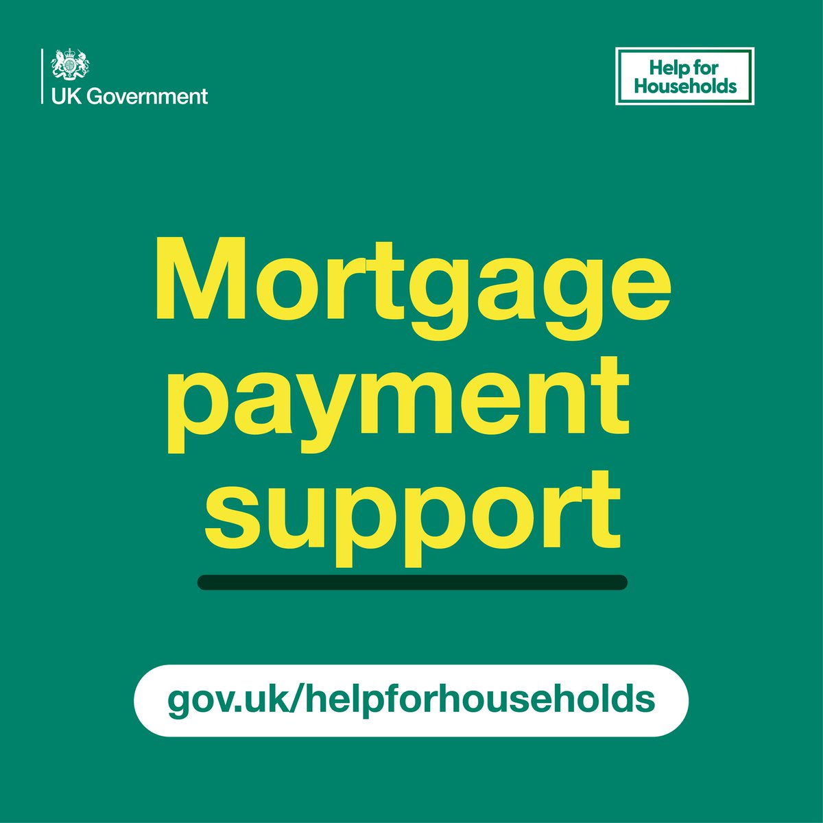 If you are struggling with mortgage payments, support from your lender may be available. Find out what help is available: helpforhouseholds.campaign.gov.uk/housing-suppor…