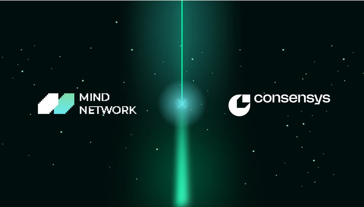 Mind Network (@mindnetwork_xyz) on Twitter photo 🎉We're excited to announce that #MindNetwork has joined the <a href="/Consensys/">Consensys.eth</a> Startup Program!
This program opens doors to top partners, hands-on projects, and world-class mentorship. The opportunities it presents will surely propel Mind Network's growth and success. #Infura 🎉We're excited to announce that #MindNetwork has joined the <a href="/Consensys/">Consensys.eth</a> Startup Program!
This program opens doors to top partners, hands-on projects, and world-class mentorship. The opportunities it presents will surely propel Mind Network's growth and success. #Infura