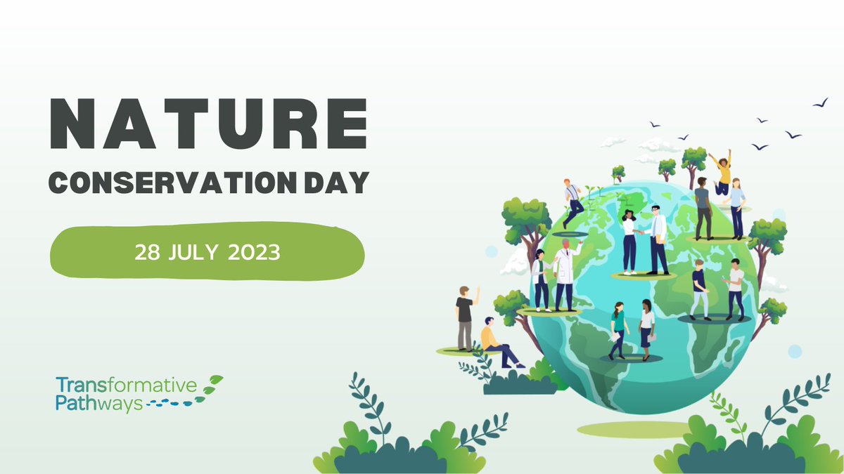 TRANSPATH_EU's tweet photo. It’s #NatureConservationDay 🌍
Today and every other day, TRANSPATH contributes to the cause by identifying leverage points and interventions for triggering #TransformativeChanges at consumer, producer and organisational levels 🍃
🔗 Learn more: https://t.co/Fy6E8AMRKM https://t.co/Sisx12qU7N