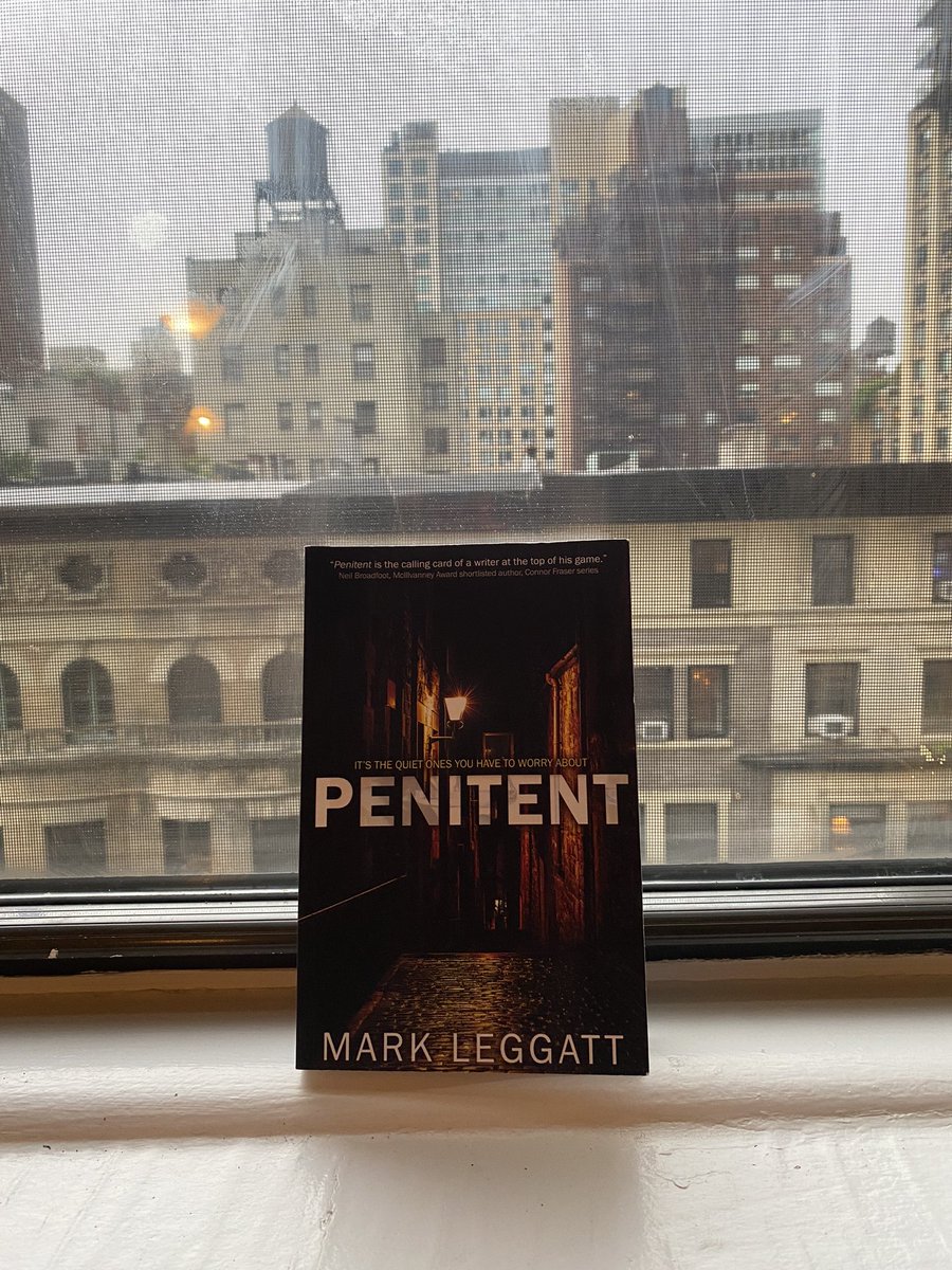 <a href="/TheBookMaven/">Bethanne Patrick</a> #FridaReads is always necessary, now more than ever! I’m blessed to read #Pentitent by @MarkLeggatt6 up for #TheMcilvanneyPrize <a href="/BloodyScotland/">Bloody Scotland</a>!