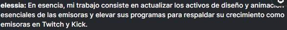 Wenoll__'s tweet photo. @KickEspanol @GuffI1210 Pues yo estoy mejor en Twitch, en kick no hacen mas que venir bots a venderme overlays. https://t.co/di21D8MN93