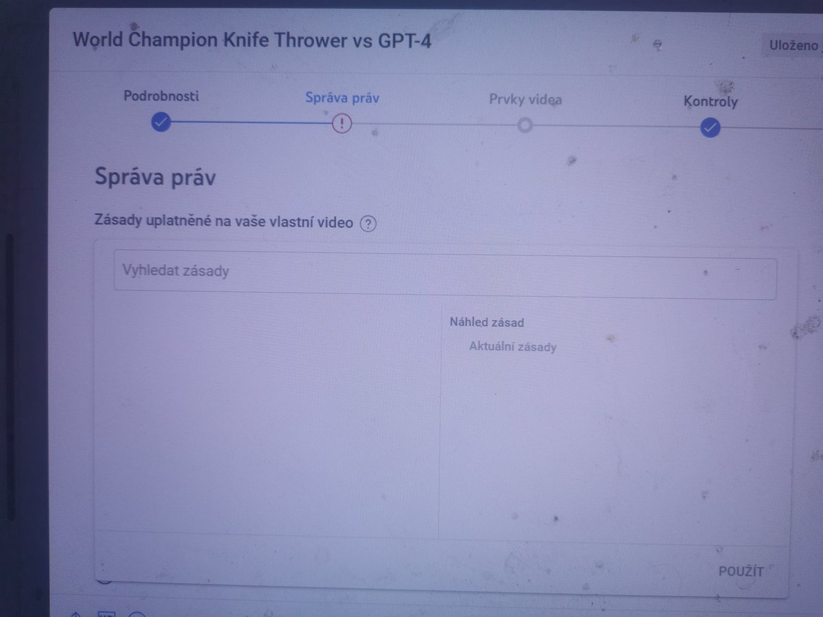 CeladinAdam's tweet photo. @TeamYouTube I tried to upload but this field is just blank and cant continue...hope this is just a bug! Thank you @TeamYouTube https://t.co/wbXAt2h5ee
