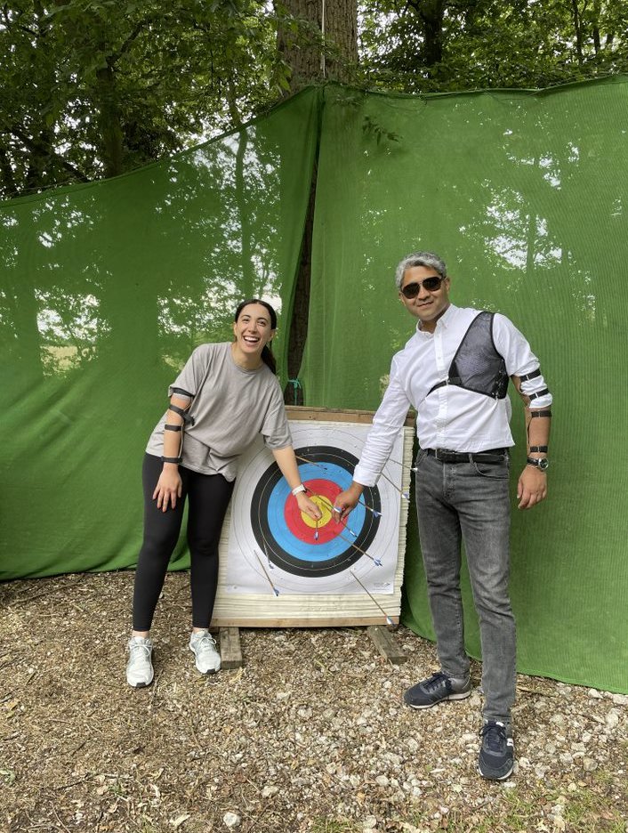 Prescient_HG's tweet photo. Last week, our #London office had a fantastic time during its annual summer meeting! π The day was filled with exciting team-building exercises and a variety of fun activities at the scenic De Vere Wokefield Estate.π
#PrescientCulture #SummerMeeting #TeamBuildingFun https://t.co/nWU3OBmnTD
