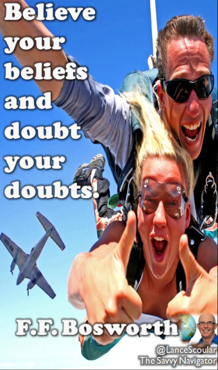 AUSiBiz's tweet image. #beliefs #doubts