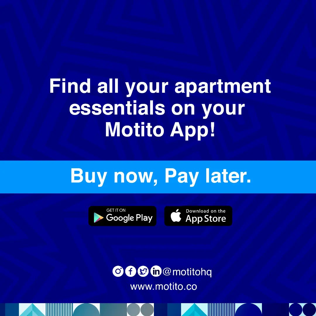 Let us know your answers in the comments!😄👇

N.B - All the items in each set can be found in your Motito App. So go ahead to BUY NOW and PAY LATER! 💫

#TGIF
#Motito
#Paylater