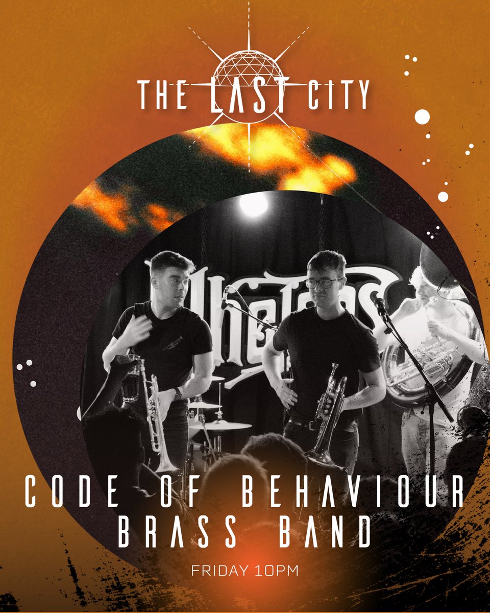 CodeOfBehaviour's tweet image. 7 days to go! Catch us at the Last City if you are heading to @ATNfestival 🎺

It’s going to be magic ✨ 

#TheLastCity #TLC23 #ATN23