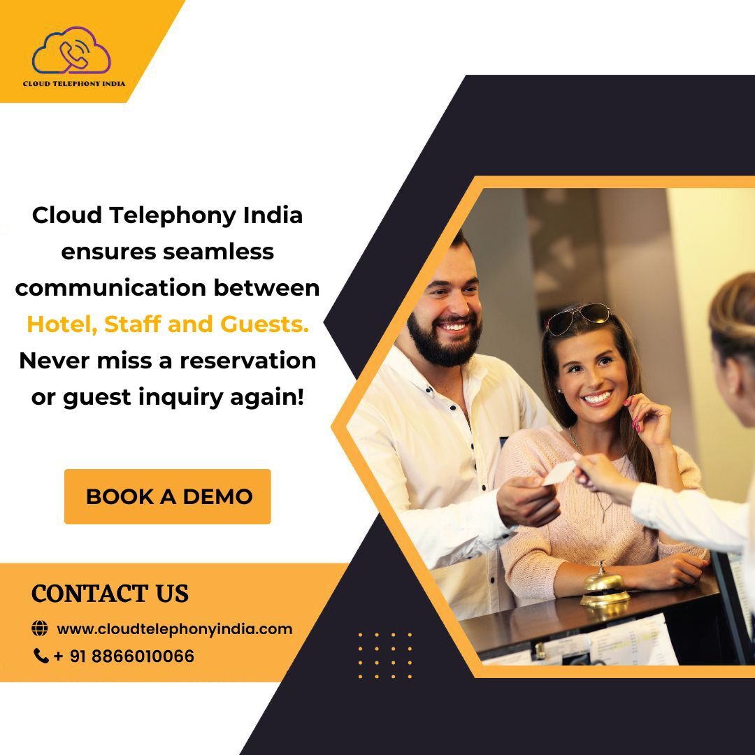 IndiaTelephony's tweet photo. #CloudTelephonyServices ☁️📲have become a game-changer for the hospitality industry, offering numerous advantages for guests and #hoteloperators. 
To know more, visit 👉 https://t.co/Fl82RTkXPH or call 📞+91 8866010066
#cloudtelephony #telecommunication #hospitalityindustry #cti https://t.co/anv408VP3x