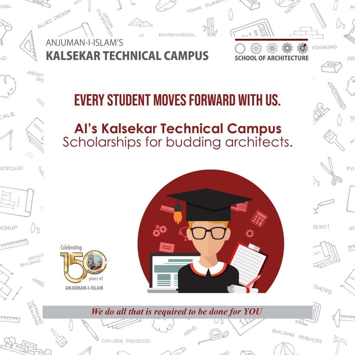 aiktc_soa's tweet image. Our scholarships offer support and empower students, ensuring that no deserving student is left behind. 
AI’s Kalsekar Technical Campus, we believe in caring for them and providing a helping hand with our various scholarships. 

#Architecture #Scolarship #EmpowerStudents #BArch