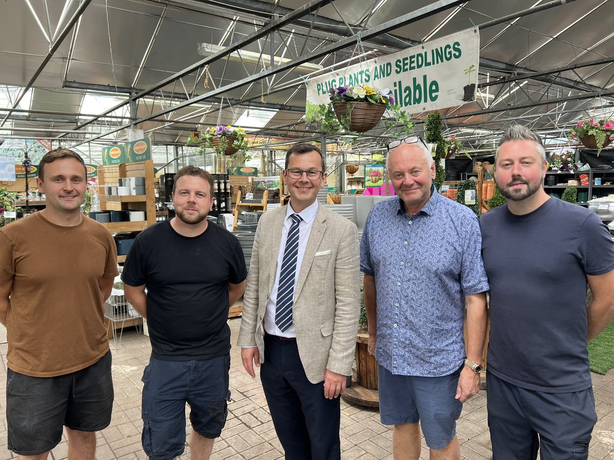 Fletcher4Mayor's tweet photo. BRANTON & BLAXTON
Out and about visiting Walkers in #Blaxton and #Branton Nursery this morning.
Good to see so many people there. It always puts a smile on my face to see local people supporting local businesses. It’s really important.
#Doncasterisgreat #stronglocaleconomy https://t.co/8V8YM9xAuI