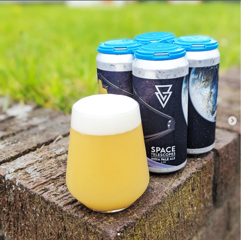 🌌🔭 SPACE TELESCOPES 🔭🌌 IT'S BACK AGAIN! Our first IPA and still one of our most popular and loved beers. A perfectly balanced beverage, full of Citra, Simcoe, Mosaic & Azacca. This batch is pure 🔥🔥. Available on the webstore - azvexbrewing.com/shop/space-tel…