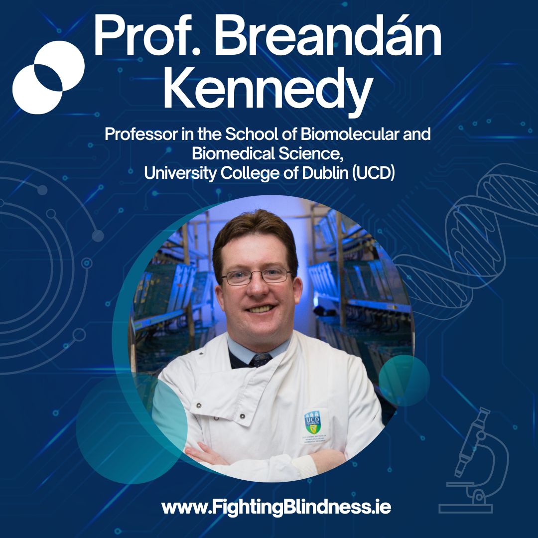 Our researchers are based in multiple universities including <a href="/ucddublin/">University College Dublin</a>; this week we are inviting you to check out our interview with Prof.<a href="/BreandanKennedy/">Breandán Kennedy UCD</a>  discussing his work on Inherited Retinal Diseases that we were delighted to fund. Learn more here👉shorturl.at/cuEMS