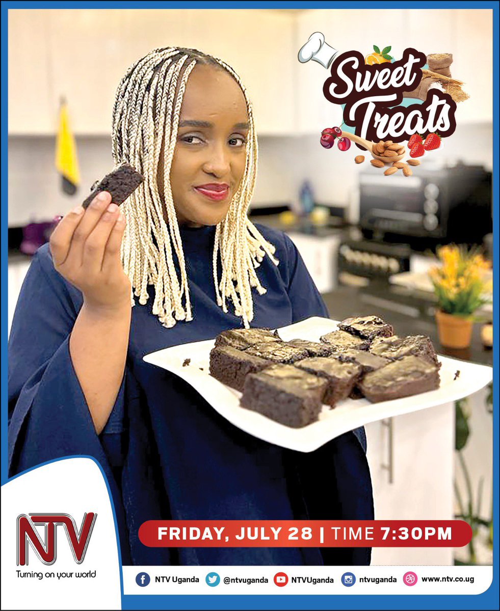 Sources have since argued, that this is currently the biggest show in the land. 

Who can be we to refuse?

Many have been spotted rushing through Friday evening traffic, driving on pavement, just to catch #NTVSweetTreats.

Faiza is big! Thank you NTV Uganda! 

Thank you Gen.