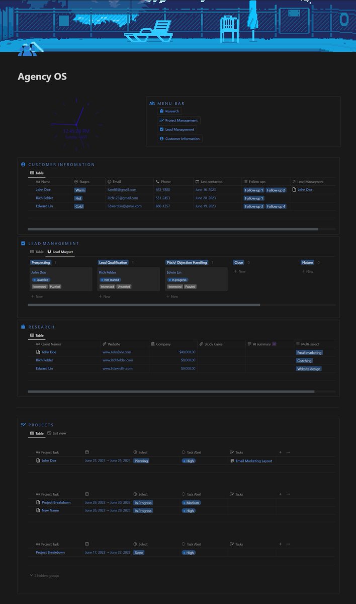 You can make $30,000 a month with a simple agency model.  

But finding a good CRM can be costly . So I built Agency OS to help

-Simplify your onboarding process
-Manage &amp; track projects
-And more

It's free for 24 hrs. (must be following)

To get it:

-Like
-comment "CRM"
-RT