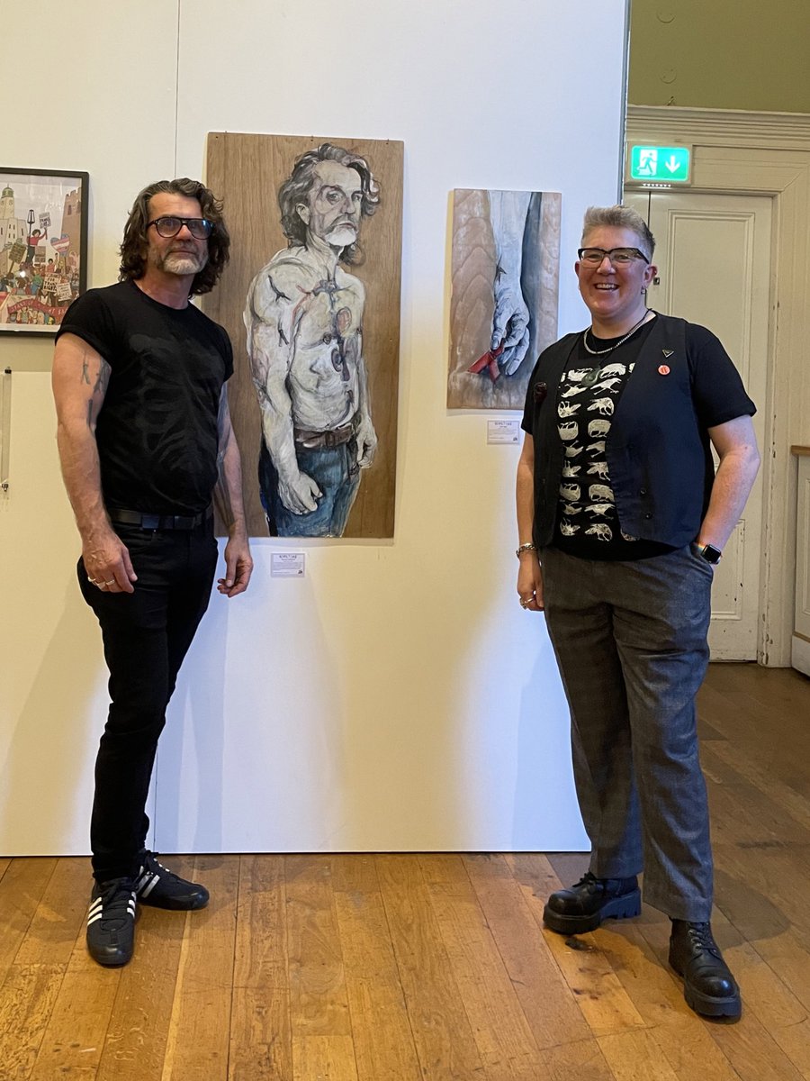 katieharris140's tweet photo. So nice to visit Norwich @Assembly_House Revolting Art Exhibition 🏳️‍🌈.

A brilliant and thought provoking exhibition by so many talented artists including @RachelcwArt and @BeccyMundy .

https://t.co/F9XlbuxgyQ

Open 9am to 5pm until end of Saturday 29th July 

#NorwichPride https://t.co/6QeCXqbxTd