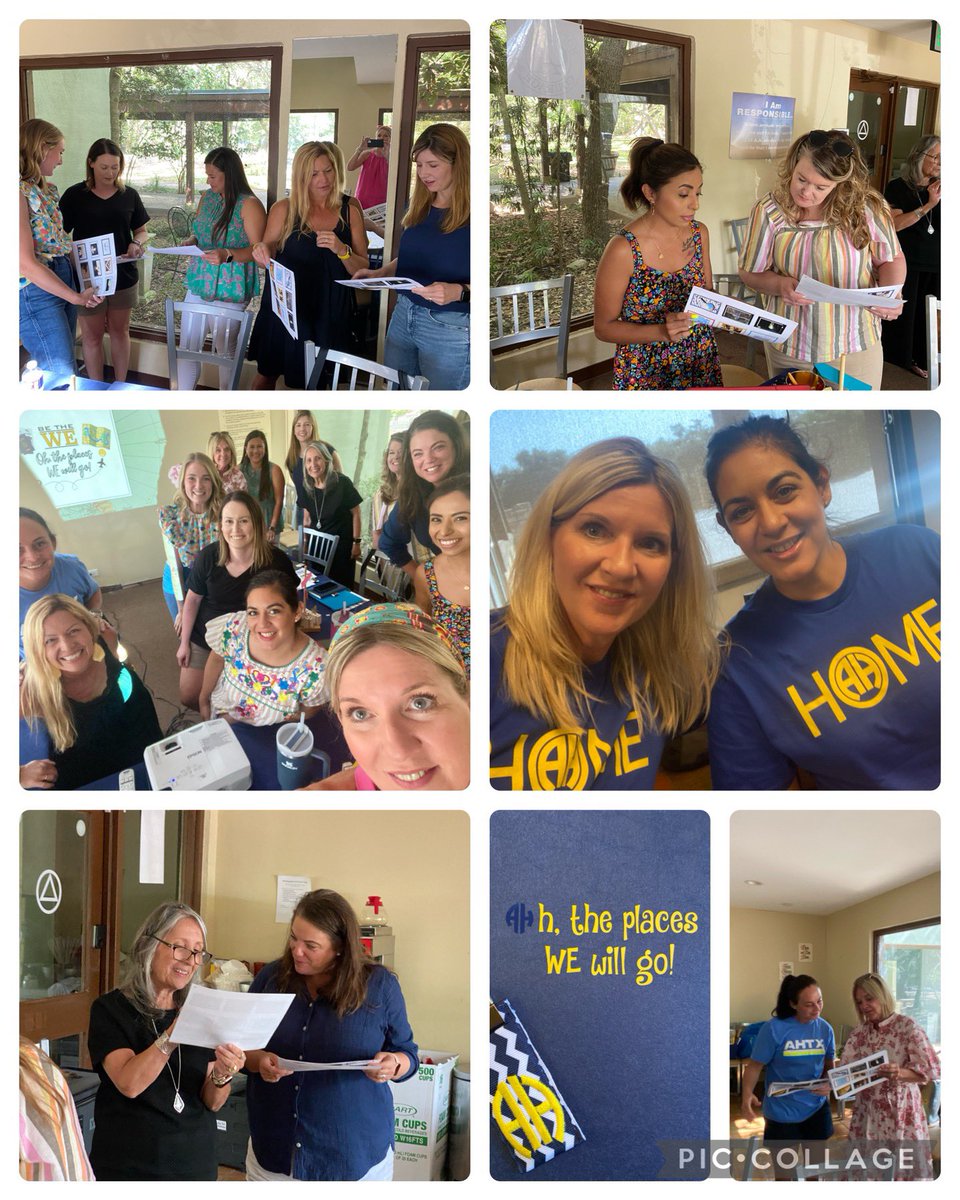 GerrieGerri's tweet photo. Intentional leadership matters!  @WoodridgeElem leadership team hard at work this week planning for the best launch of a school year.  Thank you WE PTO for your support.  @AHISD #BetheWE https://t.co/3RnVZGlecO