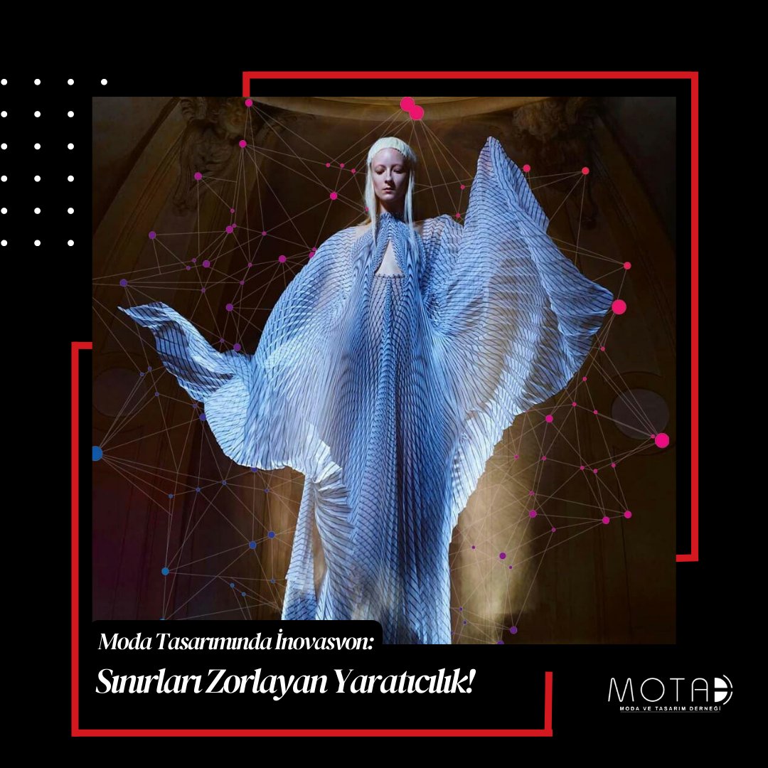MotadTr's tweet photo. #Modatasarımı, sürekli olarak ilham ve yenilik arayan bir alan. #İnovasyon, moda dünyasını dönüştüren ve ileriye taşıyan önemli bir unsurdur. İşte moda tasarımında inovasyonun önemi ve etkisi➤ https://t.co/AH4CYcjzIB