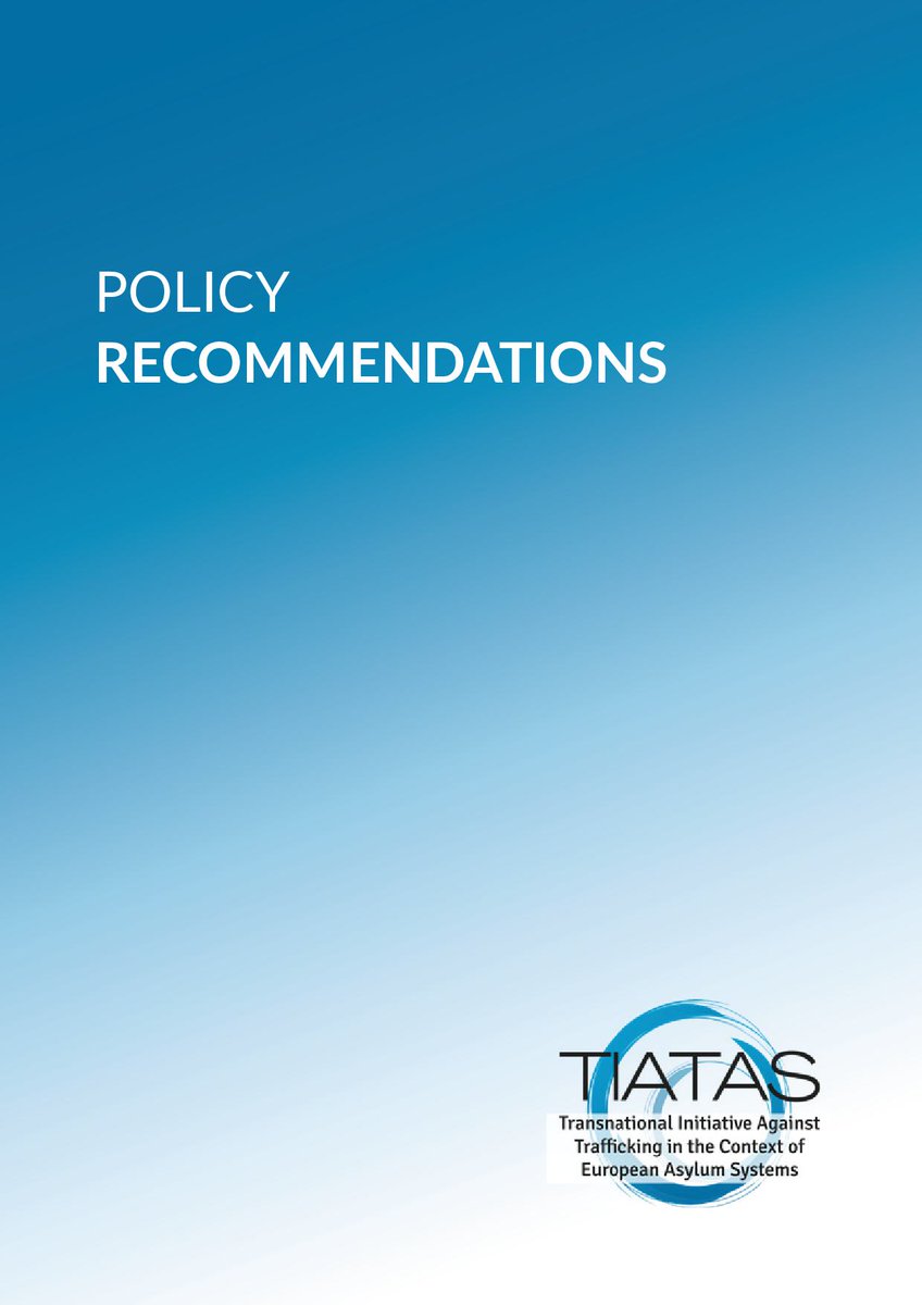 "Il progetto TIATAS, a conclusione delle sue attività, ha elaborato il seguente documento di Policy recommendation indirizzato all’EU ed agli Stati Membri" coopdedalus.it/policy-recomme…  #TIATAS #Report <a href="/CoopDedalus/">Cooperativa Dedalus</a>