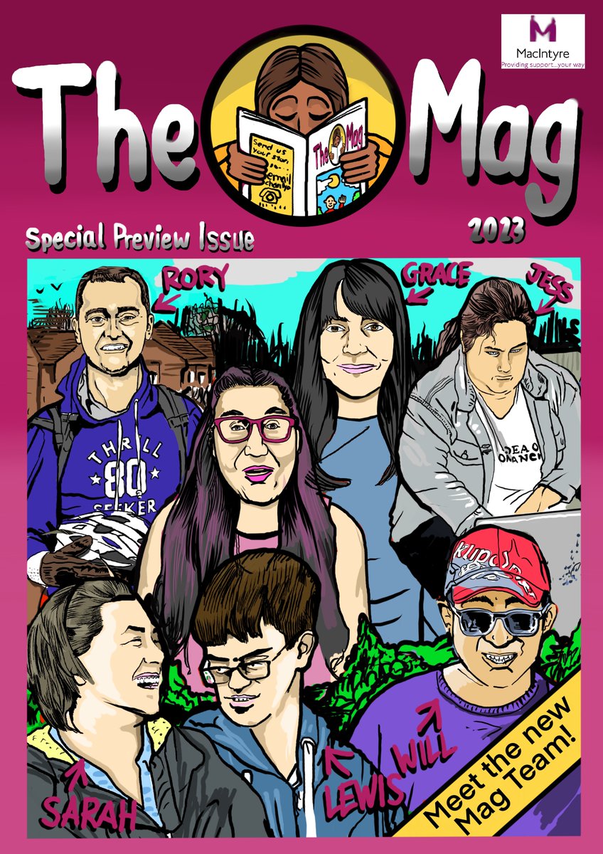 shoutoutpaul's tweet image. sneaky peek at the cover of the  preview edition of the new look Mag!👀