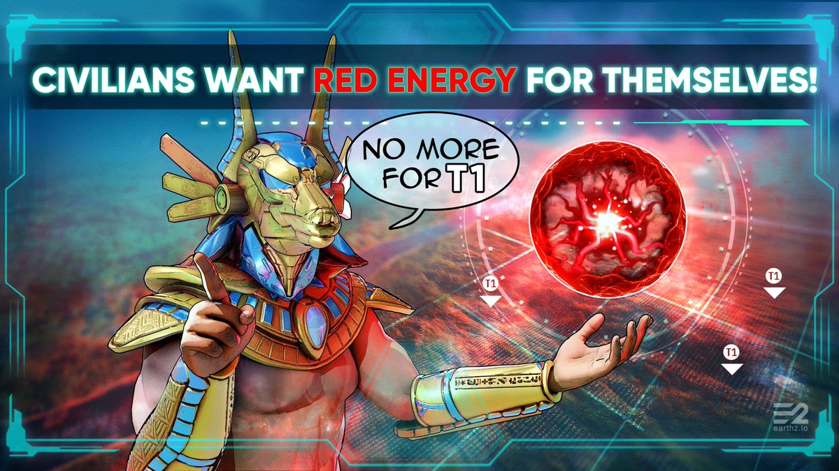 theshaneisaac's tweet photo. As I forewarned, the prosperous days of fusing #RedEnergy to acquire new T1 land have come to an end for #Earth2Pioneers. The #Civilians want #RedEnergy for themselves, for now.

For more details, check out:

https://t.co/RD4F8ddKfm

#Earth2 #Metaverse #Utility https://t.co/yjhJnEYlxu