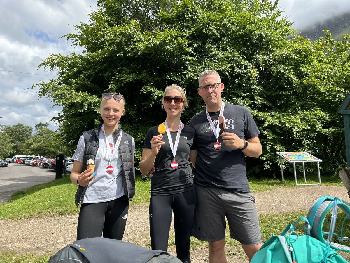 Day one of 3-peaks challenge complete - Ben Nevis 🙌🏻