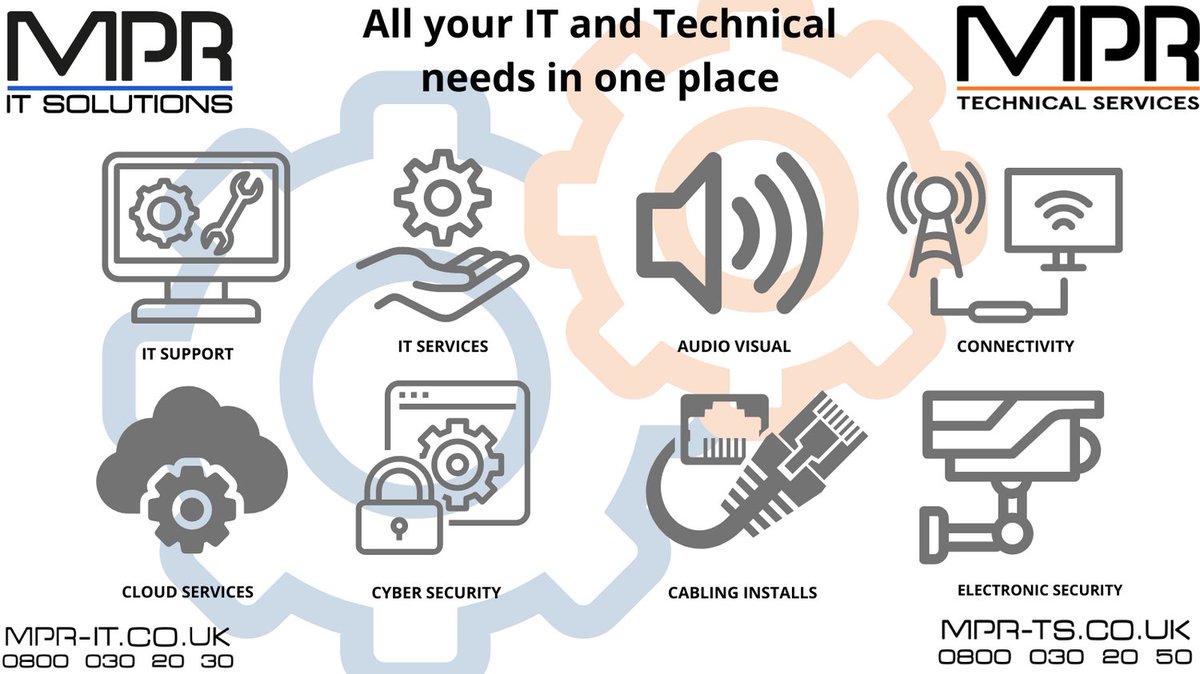 MPR_Technical's tweet image. Are you tired of managing your IT needs in-house?  MPR IT Solutions and MPR Technical Services have got you covered! 
🔹 Design
🔹 Supply
🔹 Install
🔹 Support

#MPRITsolutions #MPRTechnicalServices #ITsupport #TechnicalSolutions #BusinessGrowth #ManagedITServices #OutsourceIT