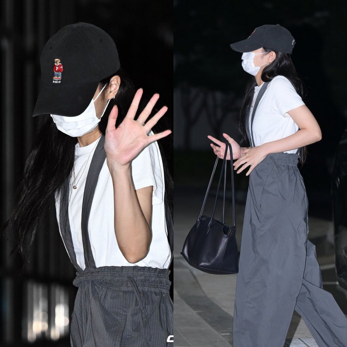 vantaesruby's tweet photo. no but this look of jennie is so taehyung coded 😭 
have a safe flight my love ♡ https://t.co/VyLH4yk4KU
