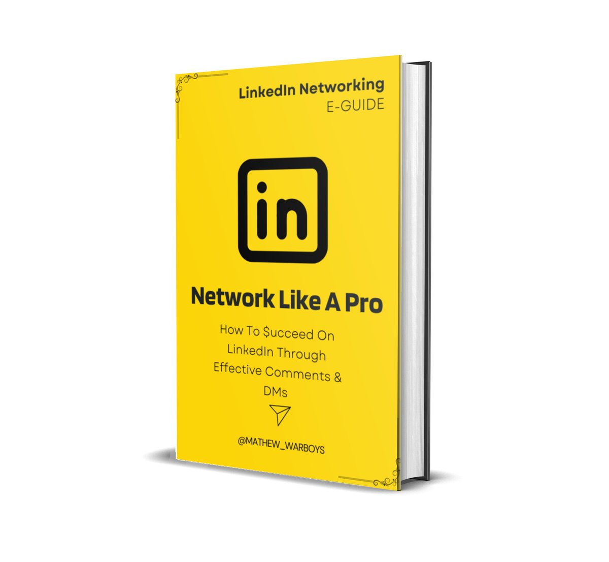 Mathew_Warboys's tweet photo. 99% of people don’t understand networking!

So I spent 14 days creating a guide to help you send effective DMs on LinkedIn.

It helps you

- Build your network
- Grow your audience
- Build a profitable brand

FREE for 48 hours

1. Like
2. Comment ‘PRO’
3. Follow

(I’ll DM you!) https://t.co/2nSnKZc6q7