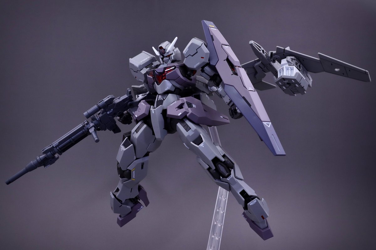KevinTKWong's tweet photo. HGTWFM - ガンヴォルヴァ（飛行タイプ）完成しました！！！
#ガンプラ https://t.co/rdT3Mnup7S