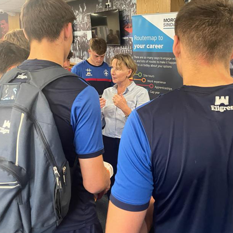 WTrinityRL's tweet photo. 🤝 | Wakefield Trinity was pleased with the success of yesterday's 𝗖𝗮𝗿𝗲𝗲𝗿𝘀 𝗗𝗮𝘆 as we asked organisations to speak to players at all levels of the club about possible careers post-Rugby League.

Read 📝