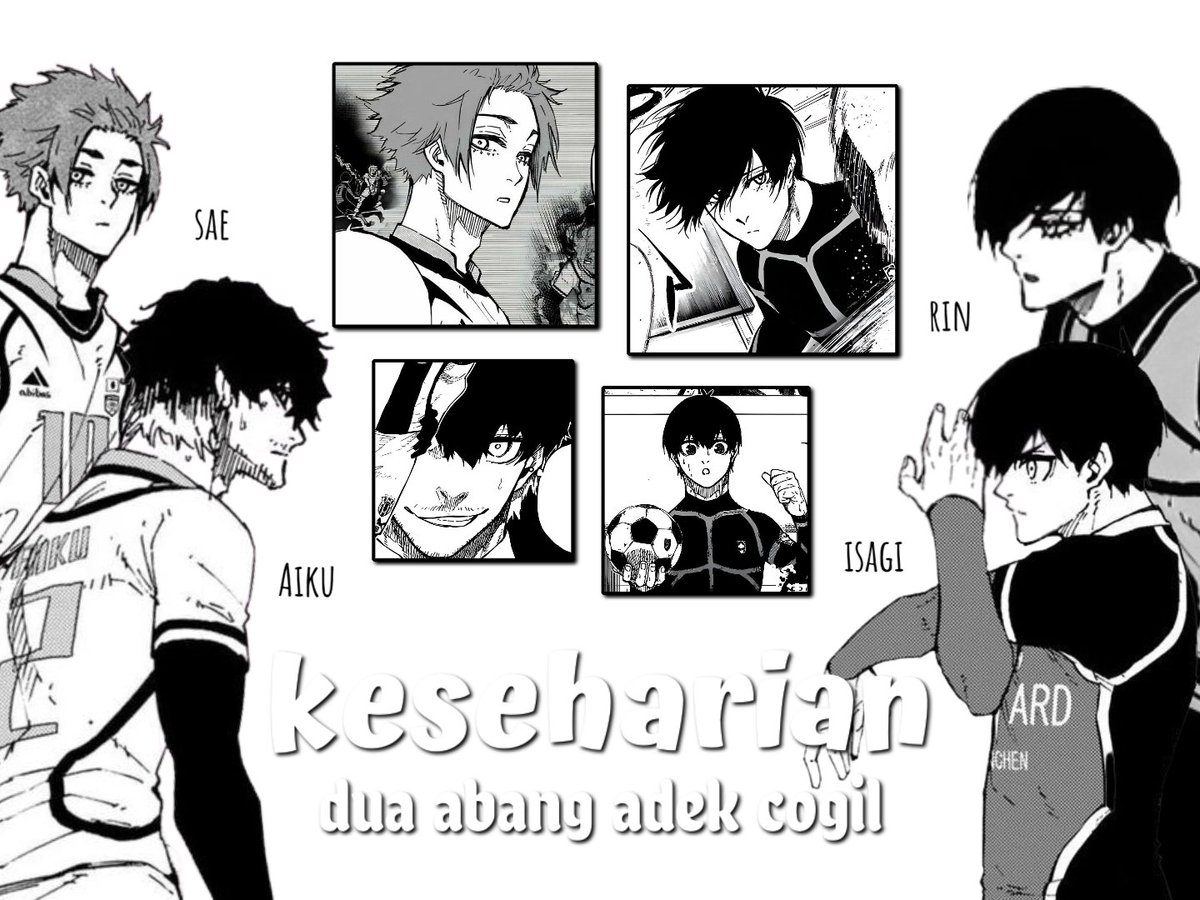 ryeozy's tweet photo. #bllk #bluelock au
Aikusagi siblings &amp; Itoshi siblings
"keseharian dua abang adek cogil" https://t.co/0ixUmgtxmJ