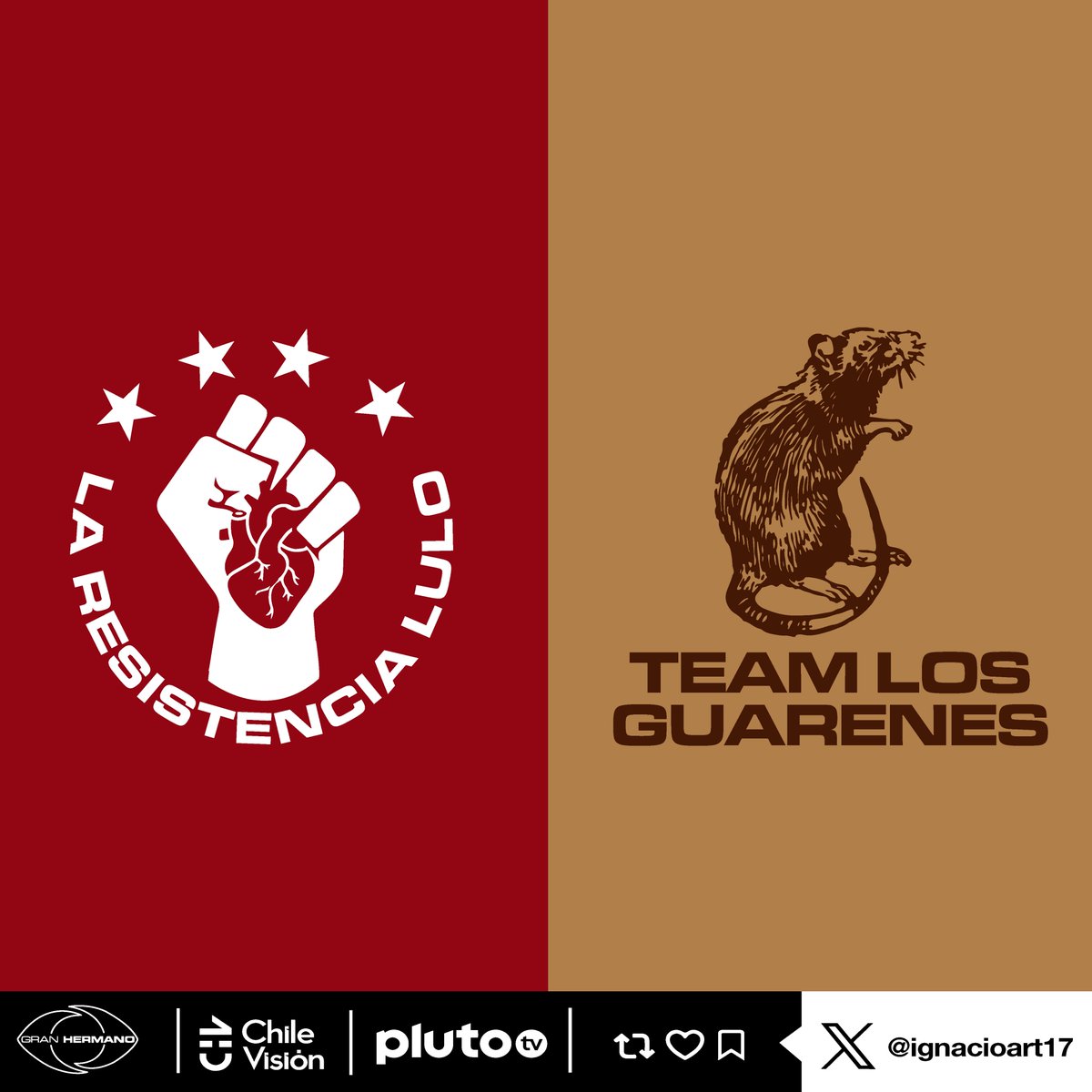 🔥Después de los gritos a Coni y Trinidad anoche,marca un antes y un después en la casa de GH, ha empezado la guerra de los 2 grupos,Team Los Guarenes VS La Resitencia Lulo. #GranhermanoCHV