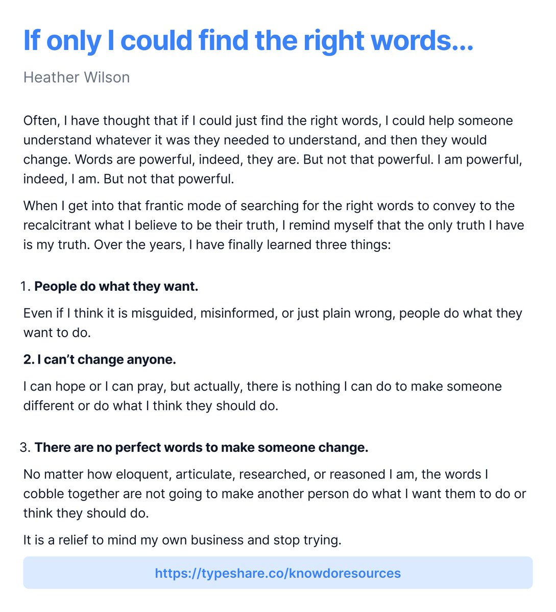 KnowDoResources's tweet photo. If only I could find the right words... https://t.co/dUxDuRg80m
