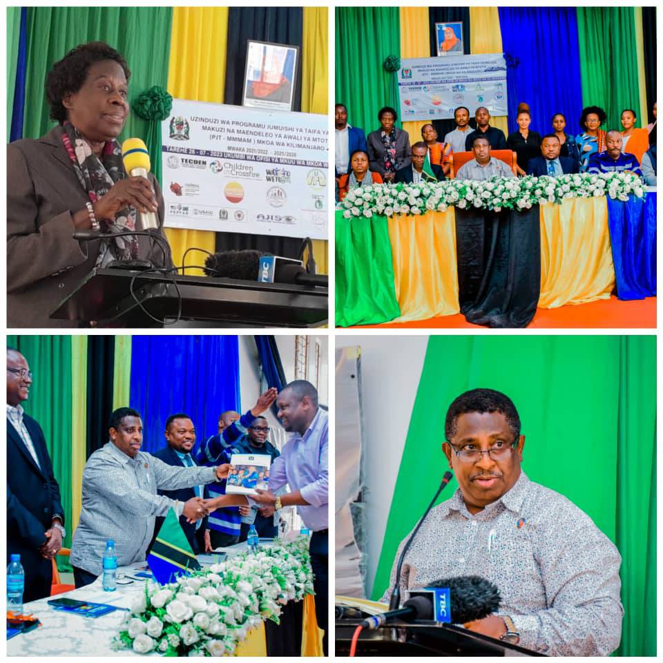 TAWREF_official's tweet photo. The launch of the integrated National Multi - Sectoral Early Childhood Development  Programme on 26th July for the period 2022/2023 - 2025/2026 in Kilimanjaro Region. The guest of honour was the Regional Commissioner of Kilimanjaro Region, Hon Nurdin Babu. https://t.co/BRBUQwTjuV