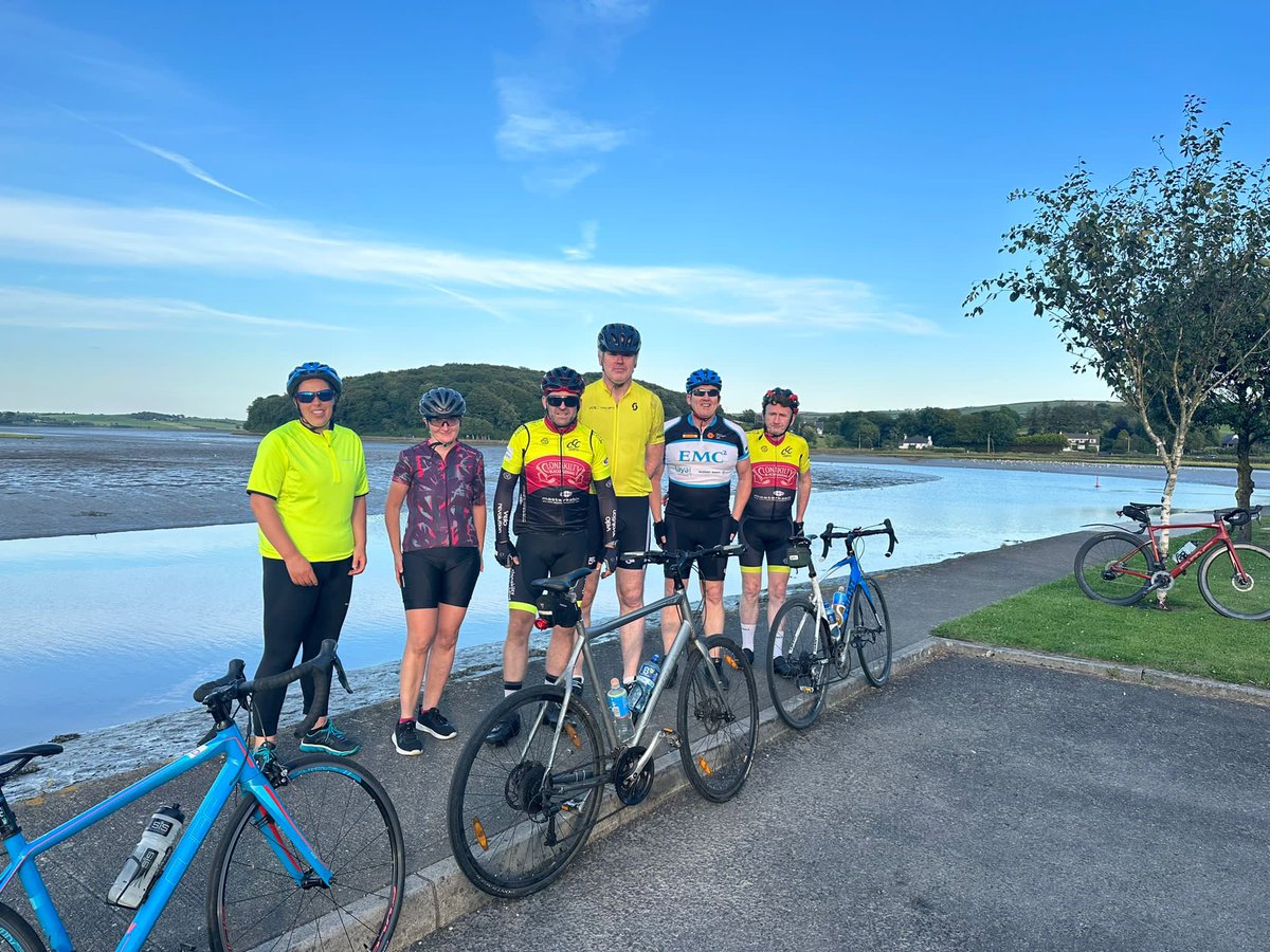 Well done to our Couch to 50 crew who graduated last night with a fine 56km spin!