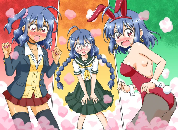 TSっ娘がトレンドに入ってるのでうちのTSっ娘を貼っておきます 