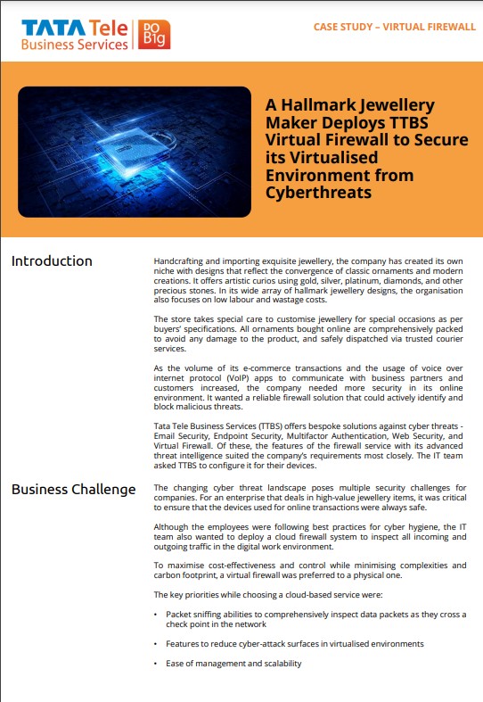 digitechtelesol's tweet photo. Case Study- Virtual Firewall

Curious to learn more? Reach out to us for additional details!

Contact Us:- https://t.co/Eoiki2fWqV
Contact no. :- 9821425850

@TataTeleBiz @ashish_asks

#digitech #tata #technology #business #ttbs #connectivity #internet #security https://t.co/mOz5VQrtEP