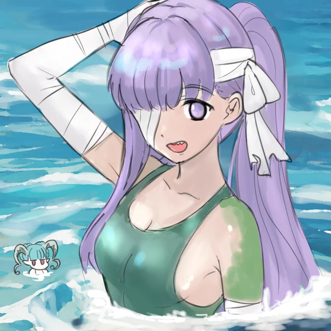 Quick doodle of Summer KP from ReDrop because she was that cute!  