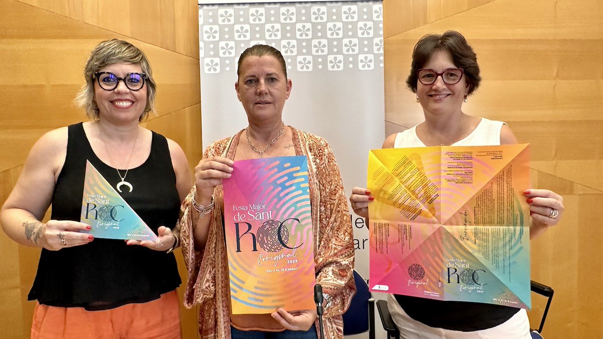 ajmalgrat's tweet photo. ▶️ Sant Roc arrenca el pròxim dijous amb 56 actes i 14 dies de festa major

✅La dissenyadora gràfica malgratenca Mònica Pera Colom, autora del cartell d'enguany

➕Info👇
https://t.co/VFSCAbLihg

#malgratdemar #strocmalgrat23 #festamajor https://t.co/dqlENLVHp4